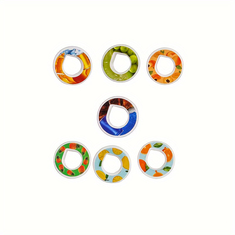 7pcs Scented Ring Cup Accessories for Water Drinking