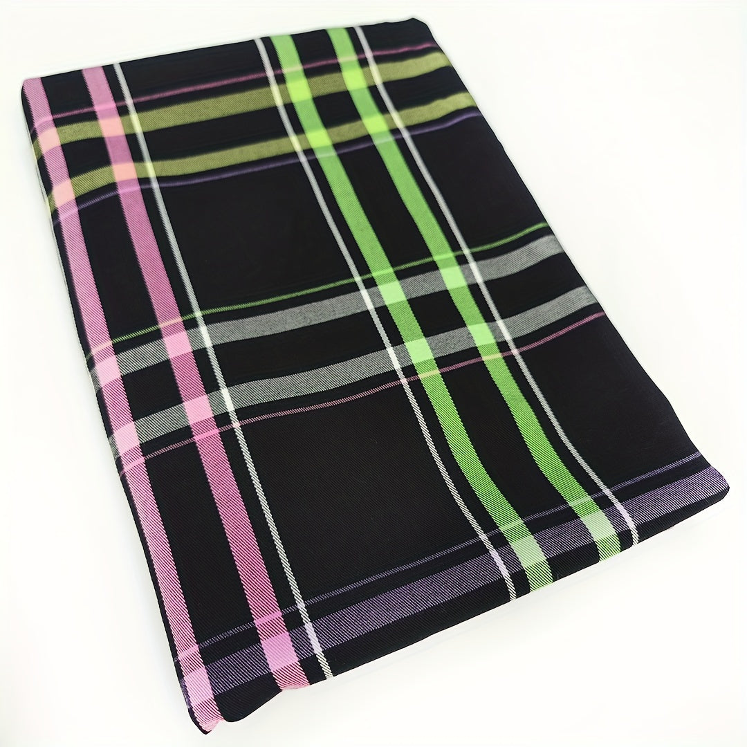 1pc Faux Cotton Fabric Diy Clothes Dress Pants Quilting Material 1 Yard