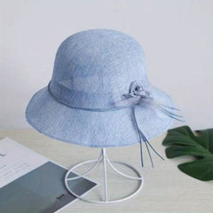 Mesh Breathable Solid Bucket Hat Adjustable Travel Beach Hats