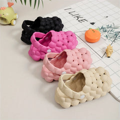 Girls Breathable House Shoes Lightweight Anti Slip Clogs All Seasons