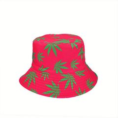 Men's Outdoor Maple Leaf Sunshade Bucket Hat