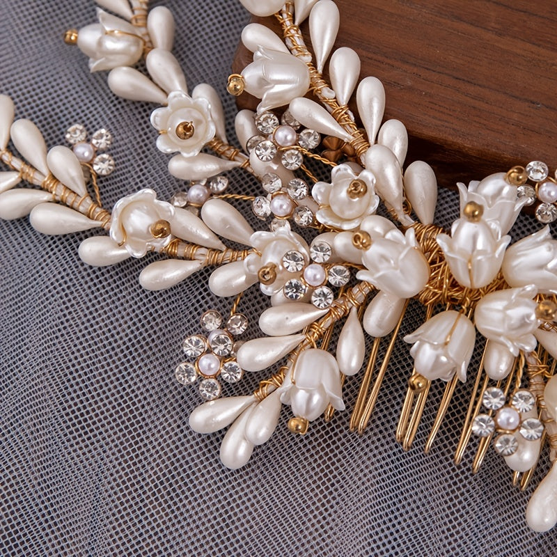 Crystal Wedding Headpiece Comb Bridal Hair Accessories