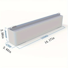 Disposable Plastic Film Cutter with Magnet Wall Mount