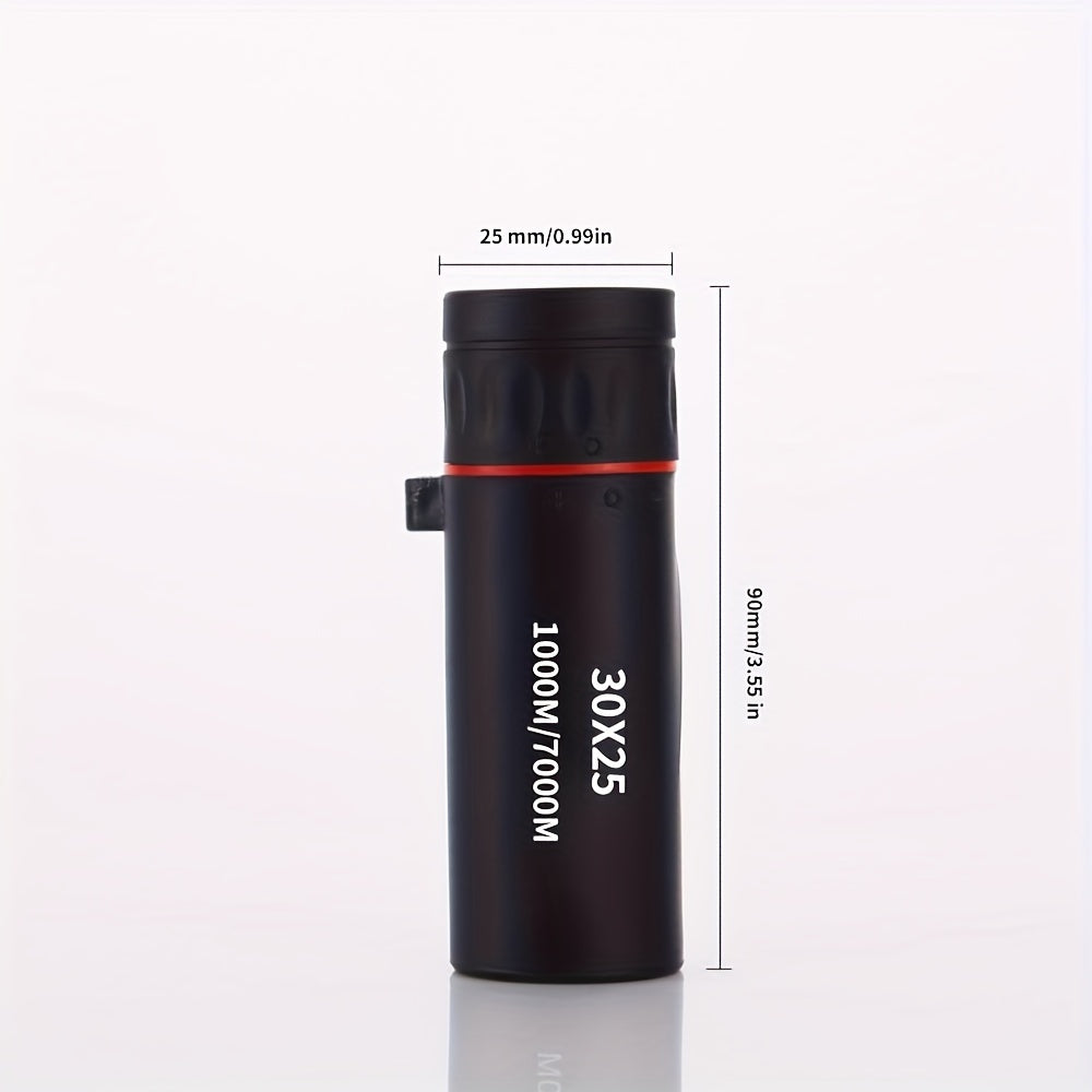 30x25 Mini HD Telescope Monocular for Outdoor Concerts Bird Watching