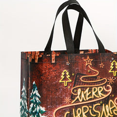 1pc Christmas Non-woven Candy Gift Bags for Parties