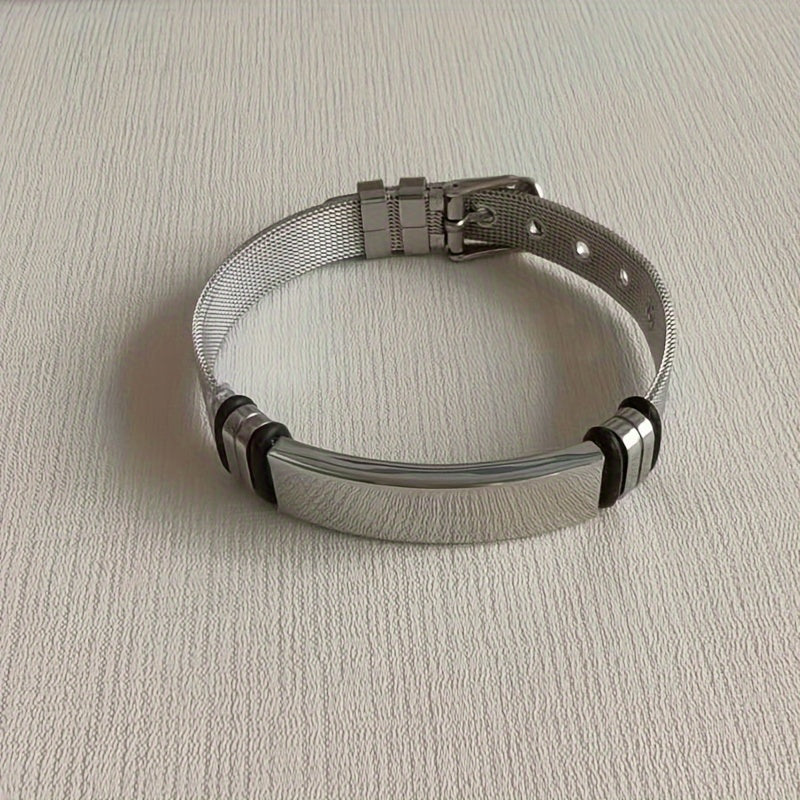 Stainless Steel Couple Bracelet Titanium Steel Unisex Bracelet
