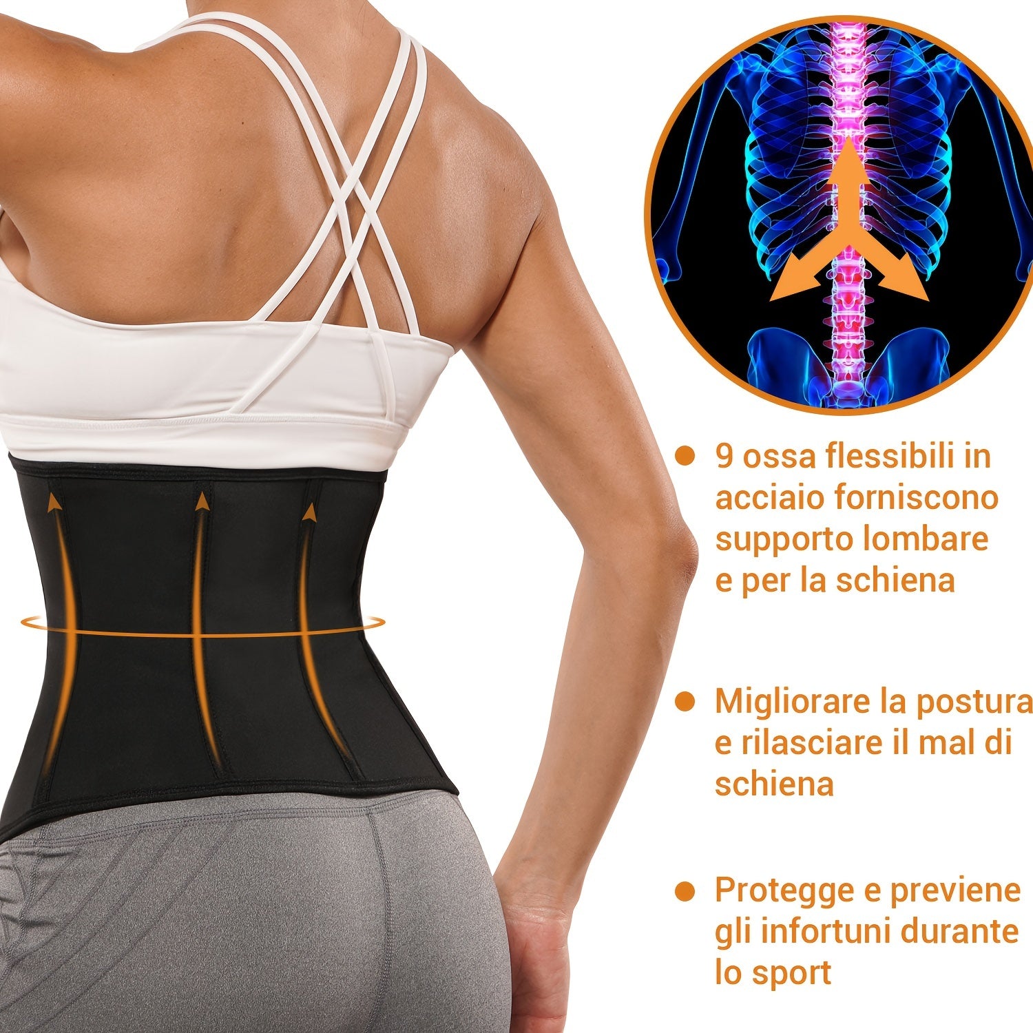 Waist Trainer Tummy Wrap Slim Girdle Belt Tummy Control