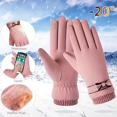 Winter Waterproof Touchscreen Gloves for Outdoor Activities