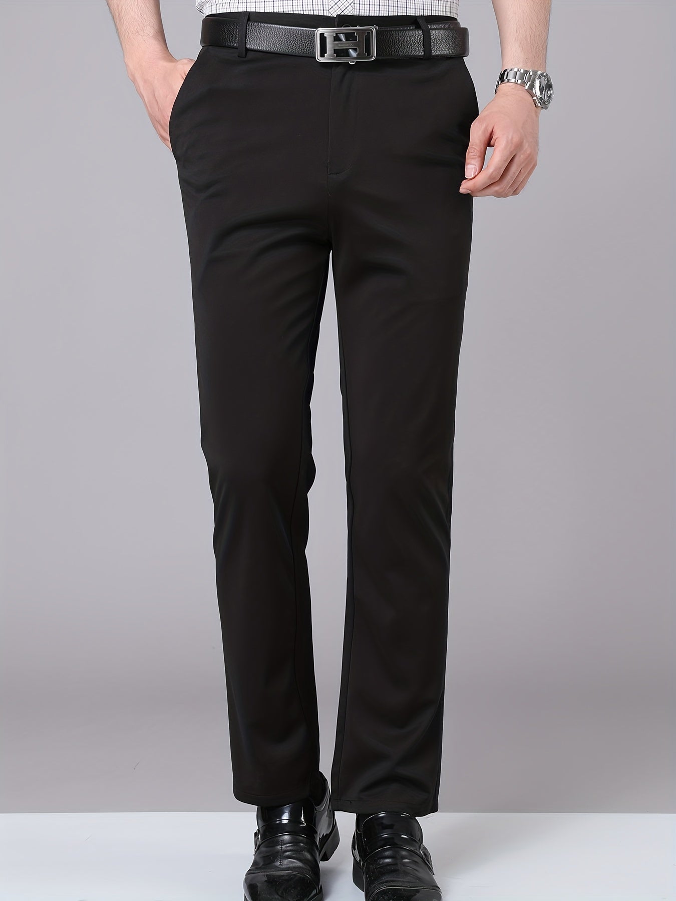 Men's Stretch Dress Pants for Business