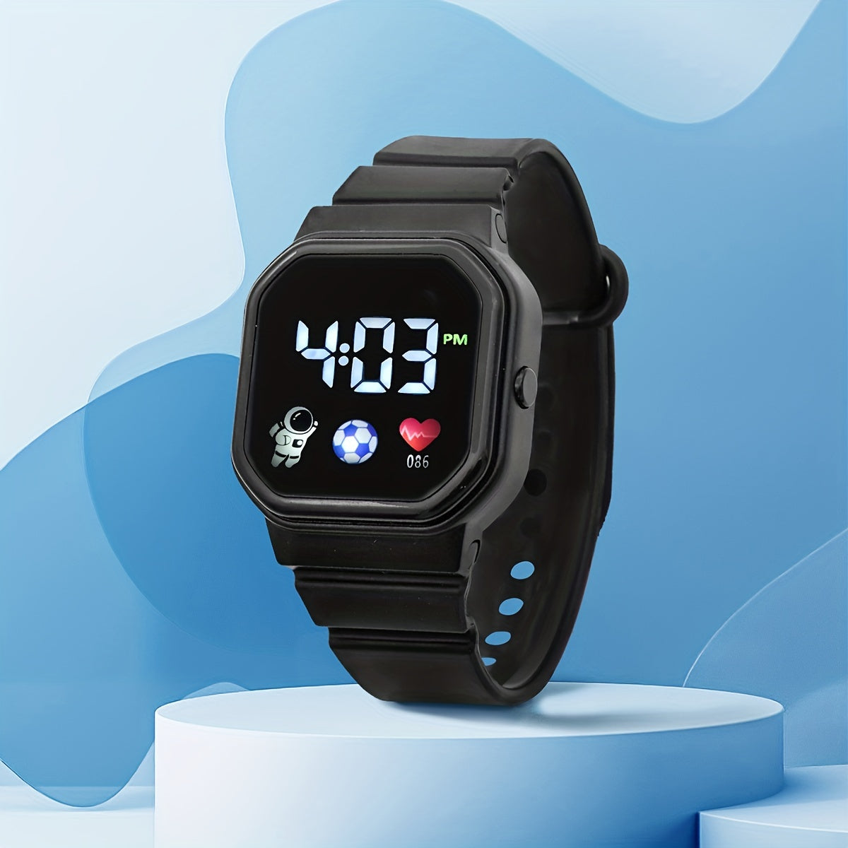 Astronaut LED Screen Electronic Watch for Kids - Gift Accessories