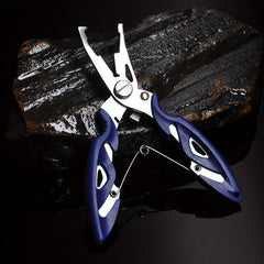 Stainless Steel Curved Mouth Lure Pliers Fishing Line Scissors