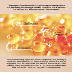 Caviar Foundation Liquid Full Coverage Waterproof Long-lasting