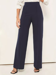 High Waist Wide Leg Pants for Office