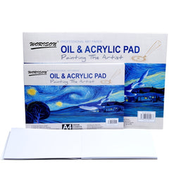12 Sheets 300gsm Mix Media & Acrylic Paper Pad