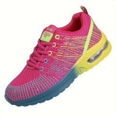 Women's Mesh Breathable Sports Shoes Casual Air Cushion Running Shoes