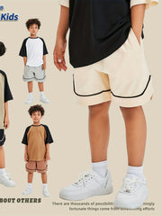 Boys Gym Shorts Quick Dry Lightweight Athletic Training Running Hiking Jogger