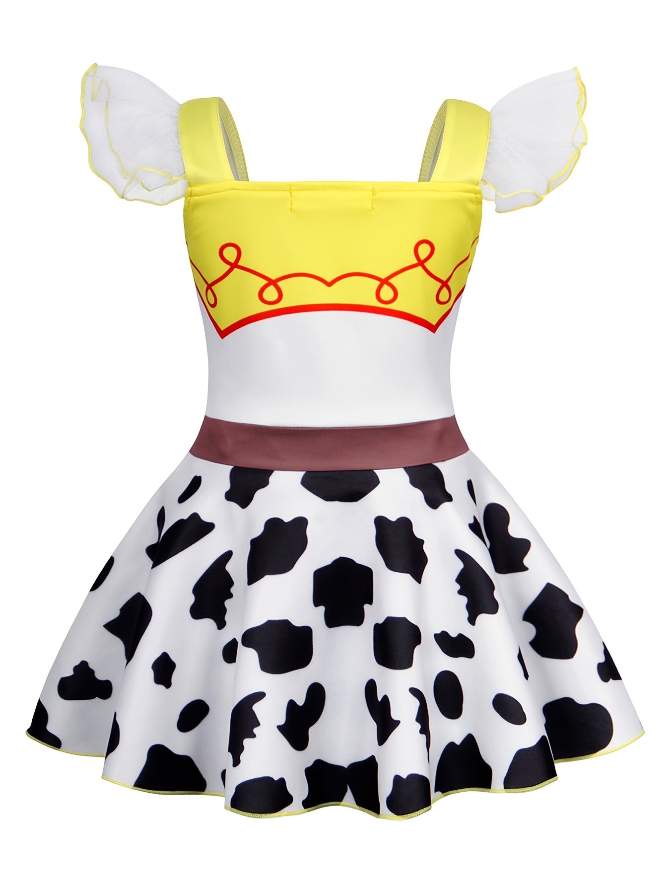 Girls Princess Costume Dress Birthday Party Outfit
