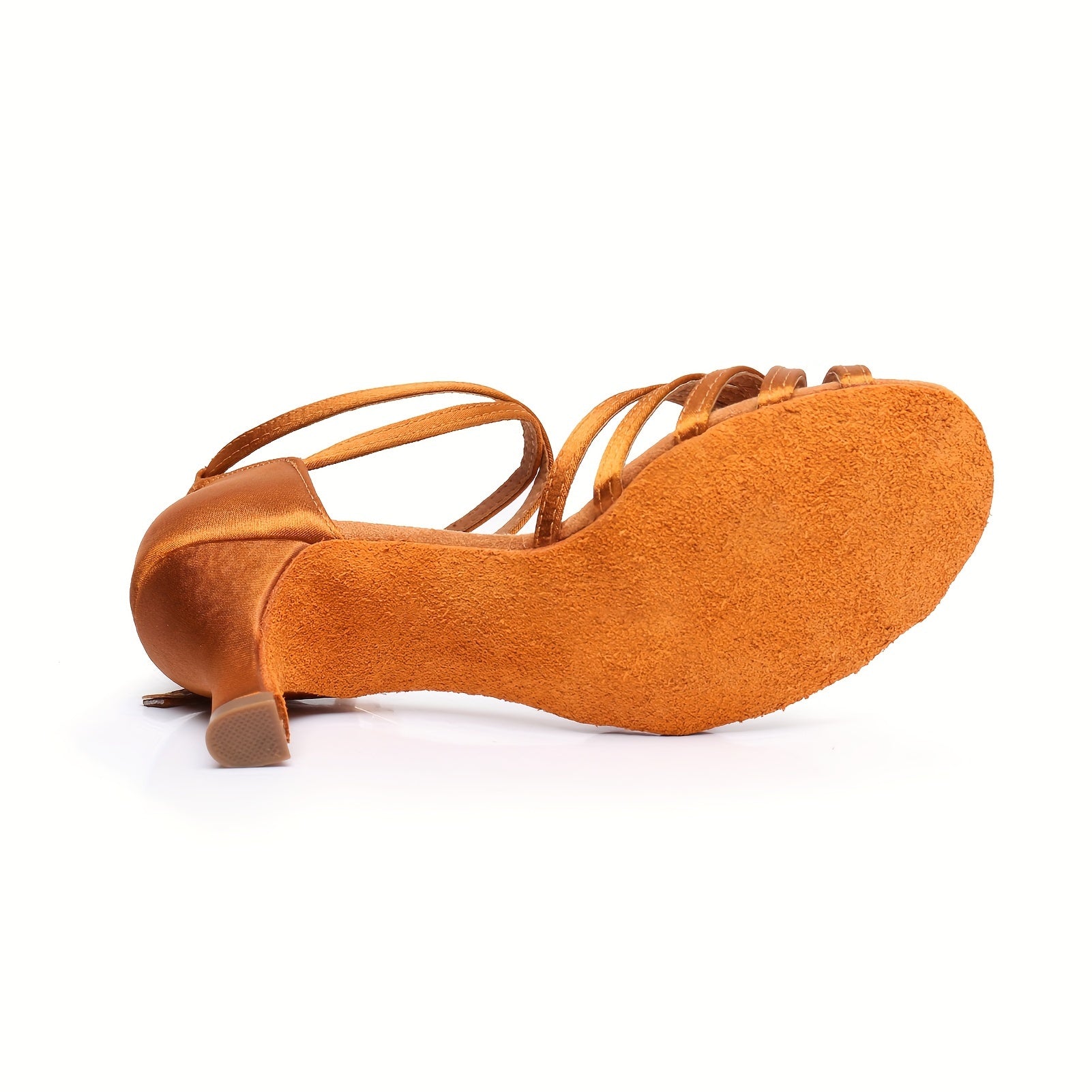 Women's Latin Dance Shoes Cross Strap Kitten Sandals