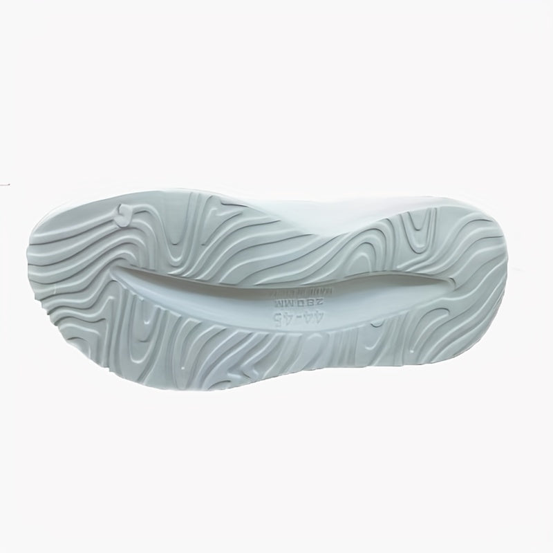 Men's Non Slip Platform Slides Soft Sole Cloud Slides Indoor Outdoor