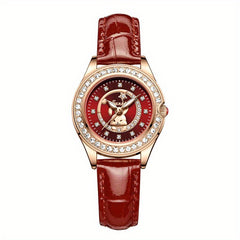 LIGE Kids Quartz Watch Cute Animal Shape Waterproof Vintage Girls Watch