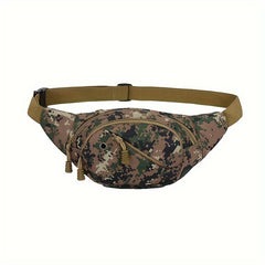 Waterproof Camo Waist Bag Chest Pack for Outdoor Camping Travel