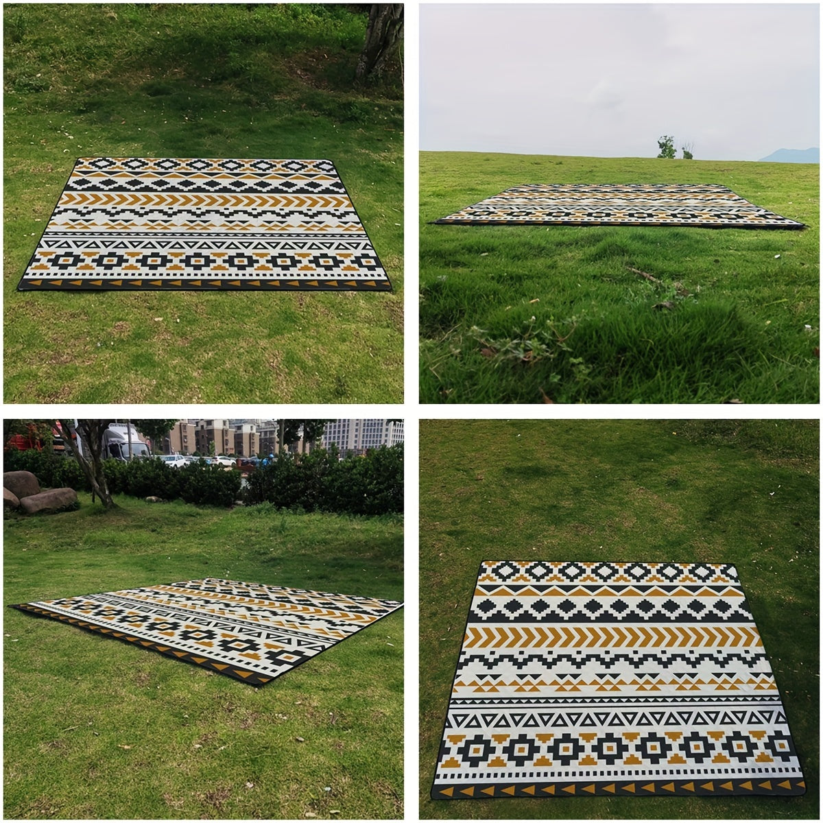 Chiffon Printed Picnic Mat Waterproof Beach Mat