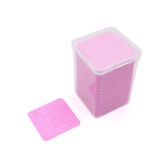 200pcs Nail Wipes with Tweezers and Glue Bottle Mouths