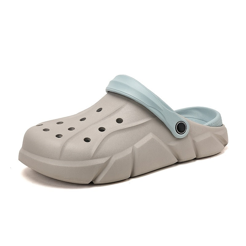 Men's Lightweight Non-Slip Closed Toe Clogs