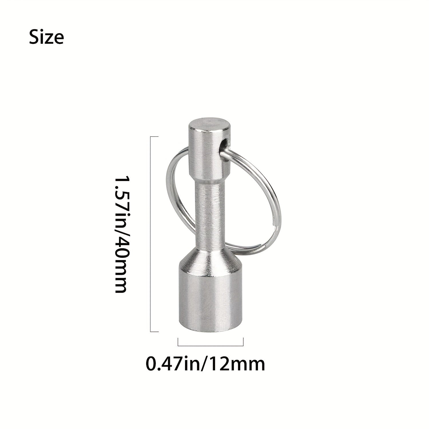 2pcs Keychain Magnet Tester for Jewelry & Precious Metals