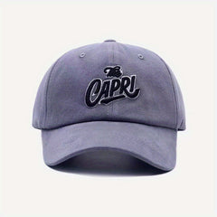Letter Embroidery Classic Baseball Cap Unisex Adjustable Sun Hat
