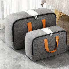 Large Capacity Quilts Storage Bag w/ Handles - Household Organizer