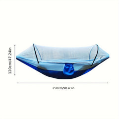 Quick Opening Mosquito Net Hammock for Camping