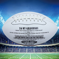 American Football Gift For Grandson Size 9
