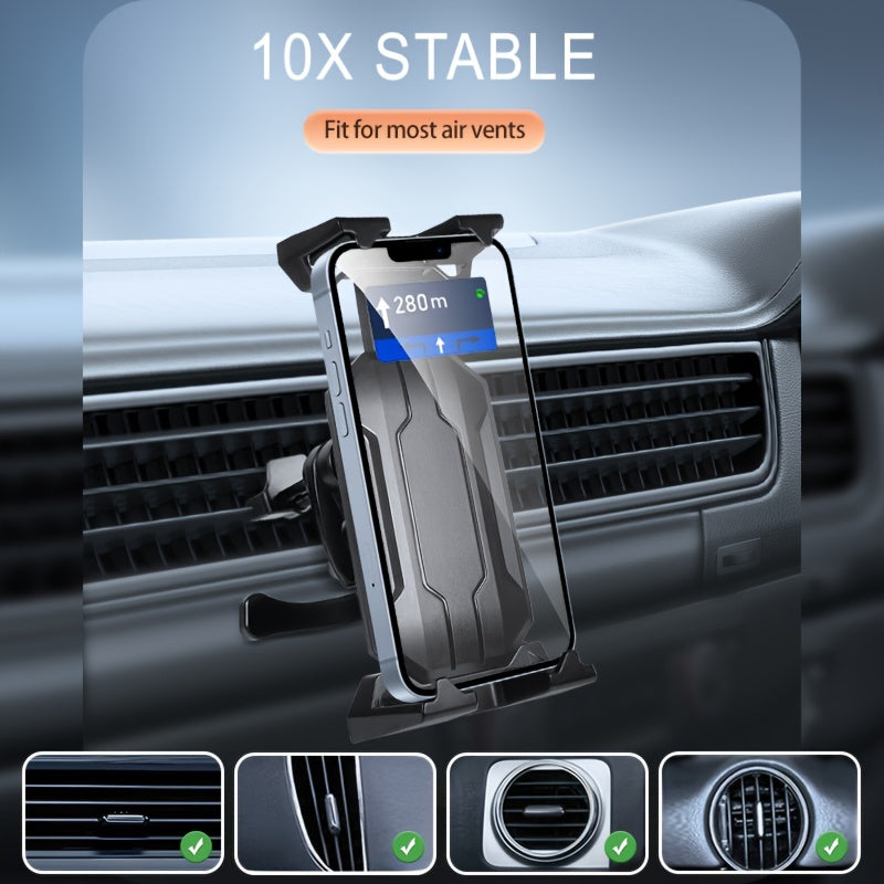 Car Vent Phone Mount Tablet Holder Stable Support Air Vent Clip