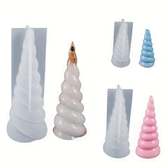 3D Unicorn Horn Silicone Mold For DIY Home Decor