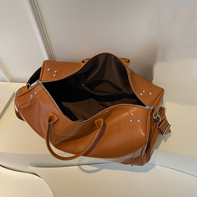 Retro Lightweight Travel Tote Bag for Business Trip Sports