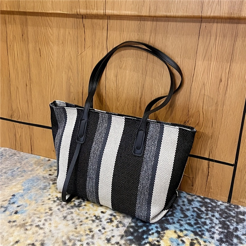 Women's Large Capacity Shoulder Bag - Casual Tote Bag for Outdoor Travel