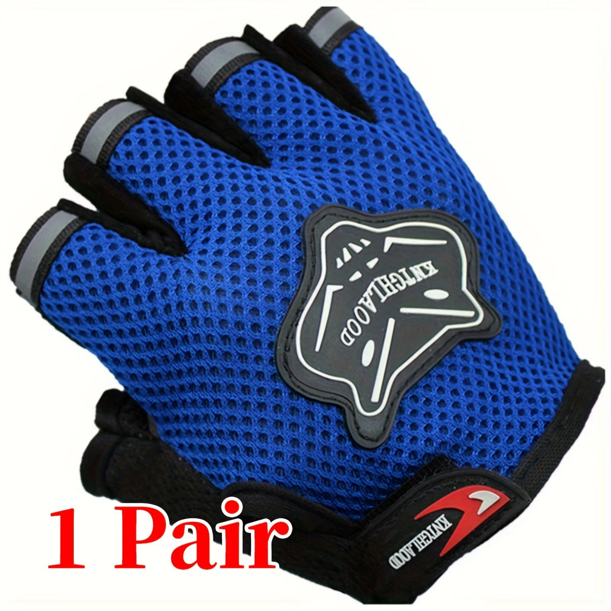 Kids' Cycling Safety Gloves with Loop Cuff & Safety Belt