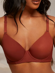 Seamless Underwire Push Up Bra for Women