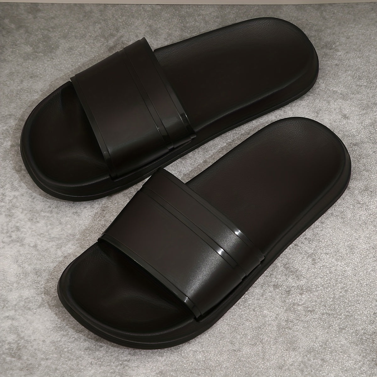 Women's Minimalist Pillow Slides Open Toe Non-slip Home Slides