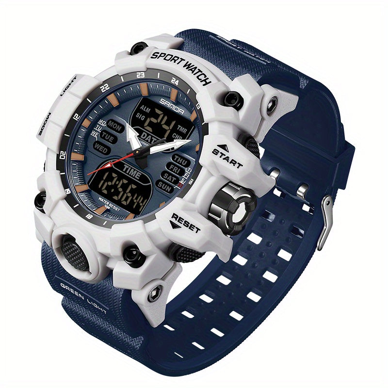 SANDA Boys Watch Waterproof Functional Men's Watch