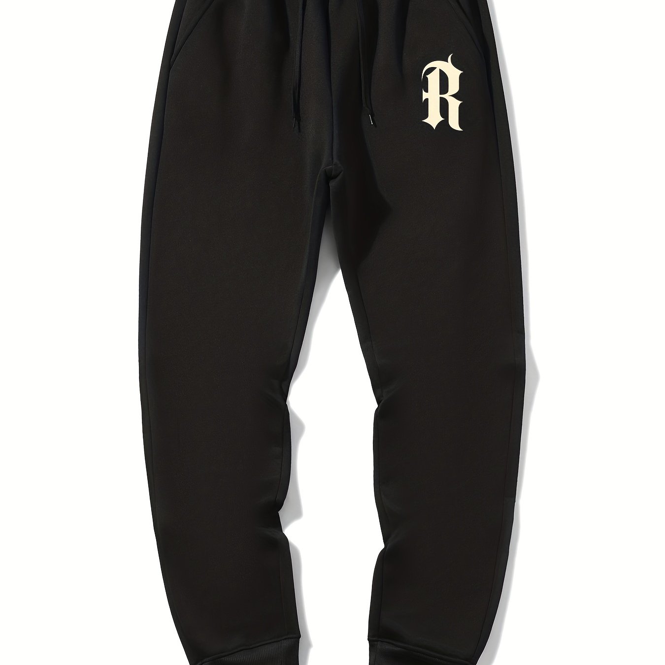 Men's Drawstring Sweatpants Loose Casual Comfy Jogger Pants