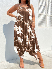 Tie Dye Cami Jumpsuit Medium Stretch