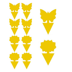Non-Toxic Yellow Sticky Bug Traps for Indoor and Outdoor Use
