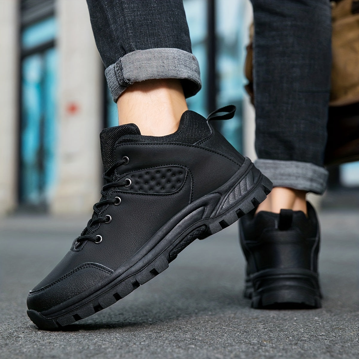Thick Sole Combat Boots Breathable and Non Slip Tactical Boots