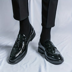 Men's Tassel Loafer Shoes Casual Non-slip Slip On Shoes