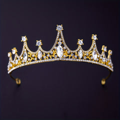 Rhinestone Crown Headband Tiara Wedding Hair Accessories