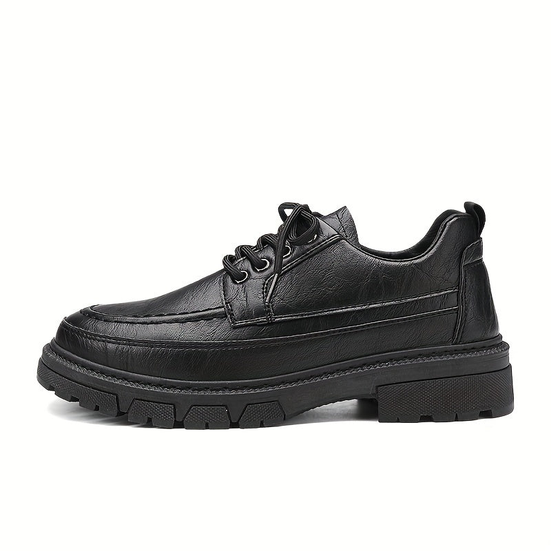 Men's Leather Derby Shoes Wear resistant Non Slip Dress Shoes