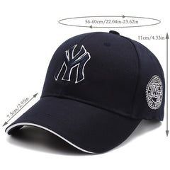Embroidered Baseball Cap for Men Women Teens