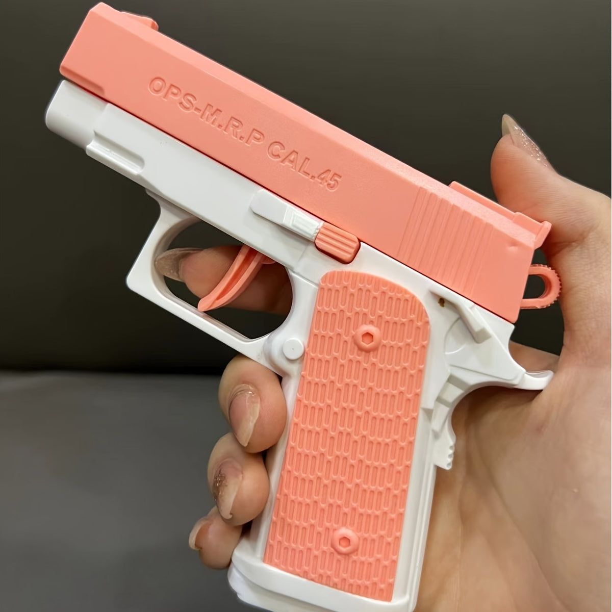 Gravity Turnip Gun Cub 1911 Mini 3D Gravity Smal Automatic Reloading Toy